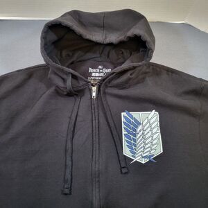 Attack On Titan Hoodie Mens XL (Fits like Large) Scout Regiment Survey Corps